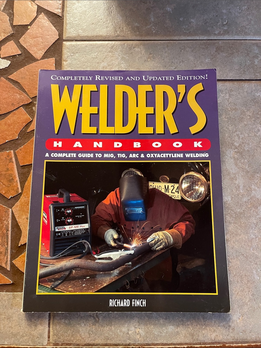 Welder's Handbook by Richard Finch - Purple & Yellow Cover